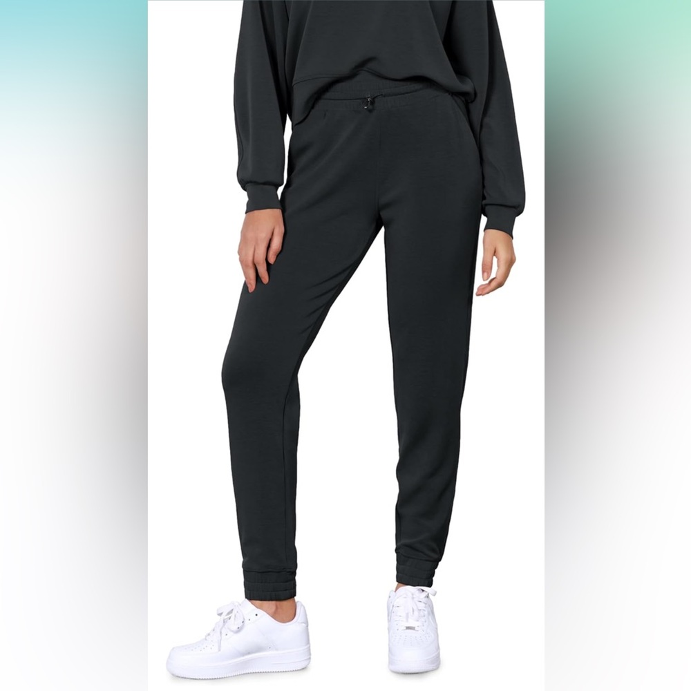 Women's Black Joggers